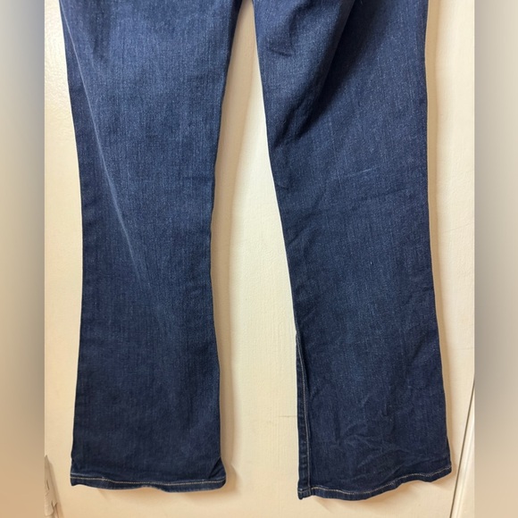 J Brand Babe Starless Cotton Blend Low Rise Y2K Style Flare Blue Jeans Size 26 - Picture 7 of 14